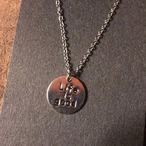 Great Gift!! “Life is Good” necklace!❤️❤️❤️